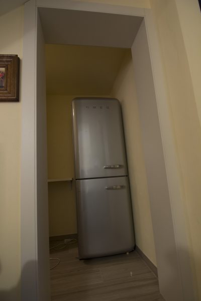Spazio aggiuntivo per inserimento di un frigorifero